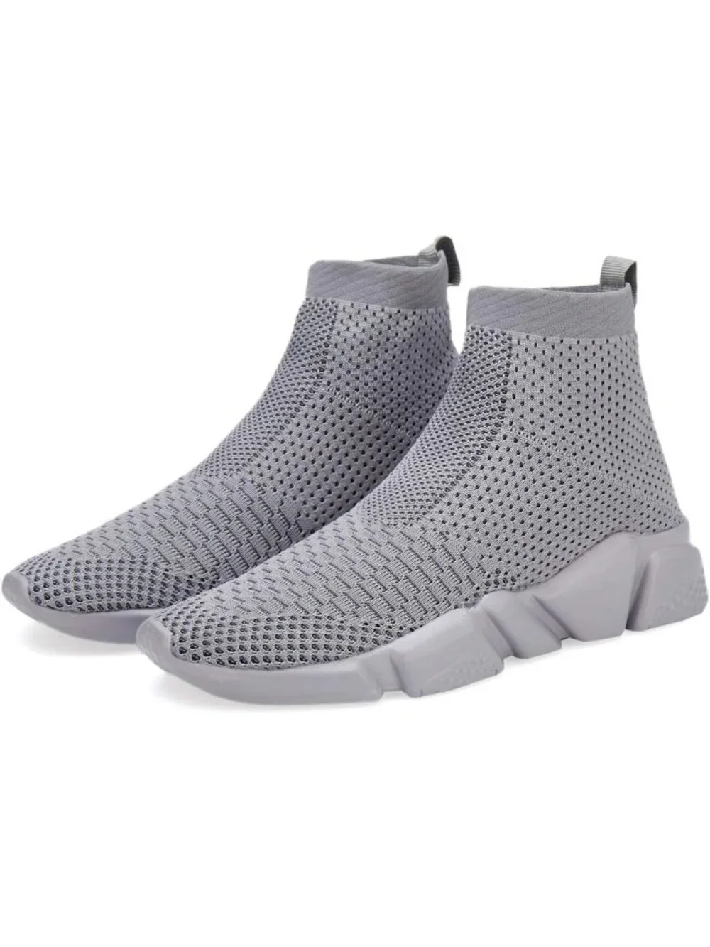 Breathable High Top Sock Shoes for Boys & Girls - Slip-On Knit Sneakers